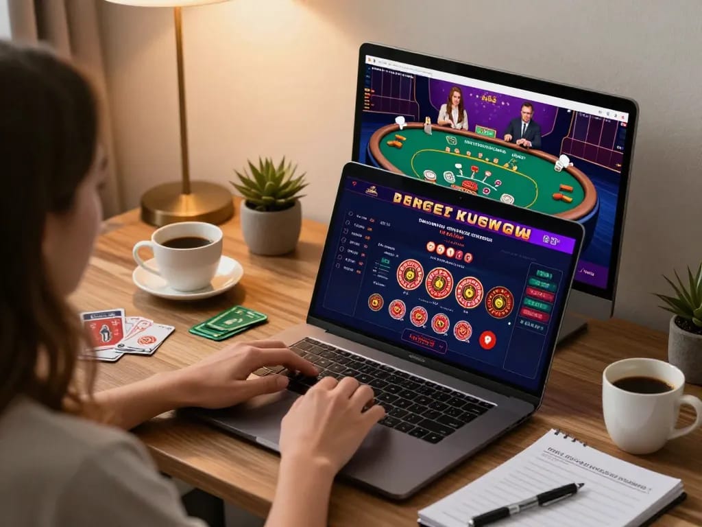 Experience thrilling gameplay at https://va88.now/ while engaging with live dealers in a cozy home setting.