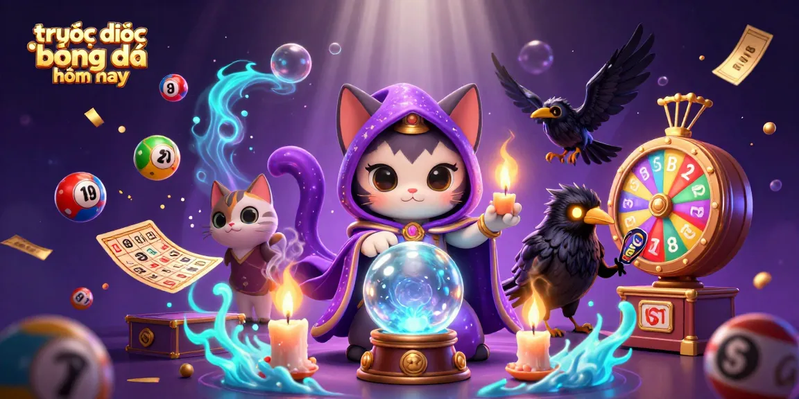 Engage in direct football viewing with a mystical cat and raven amid vibrant gambling elements.