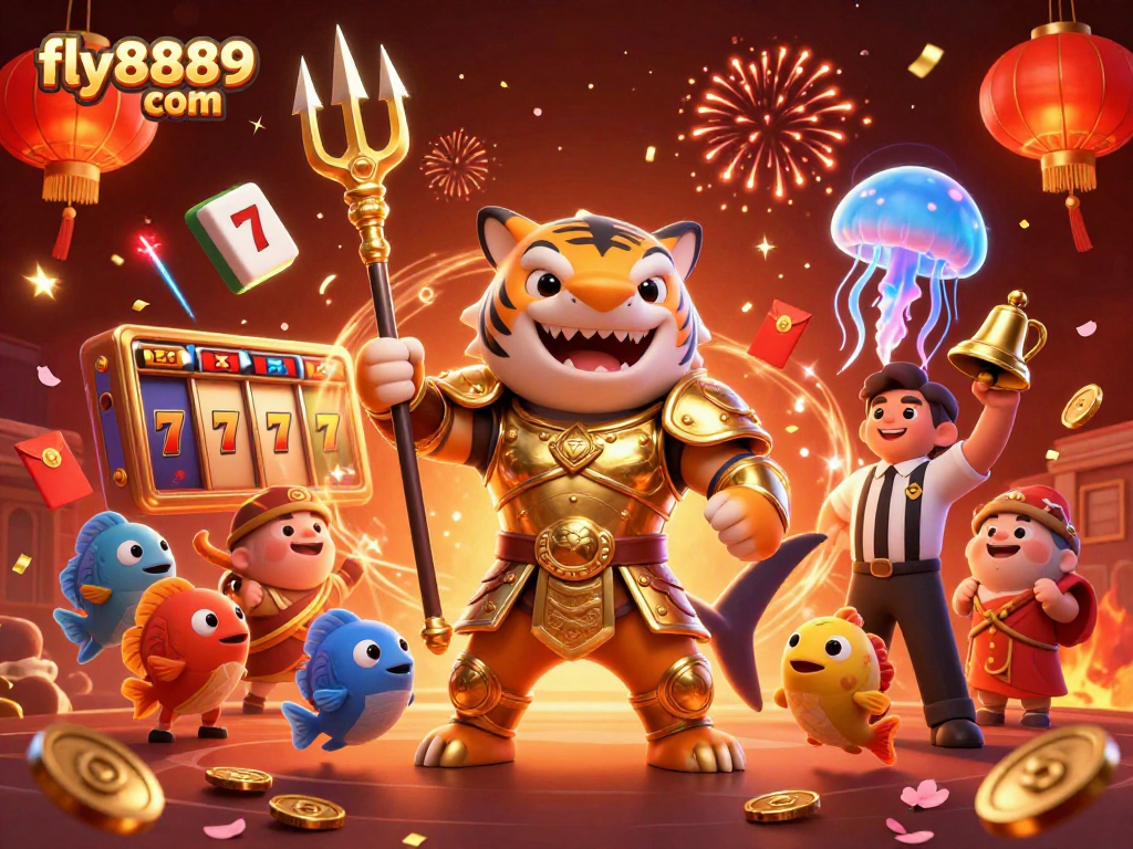 Engage with exciting challenges at fly8889 com while exploring the vibrant 3D underwater casino scene.