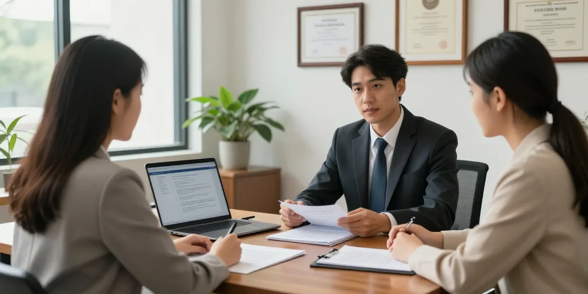 Law consultation scene showcasing a lawyer and client discussing legal matters at the office, go to this site for expert legal advice.