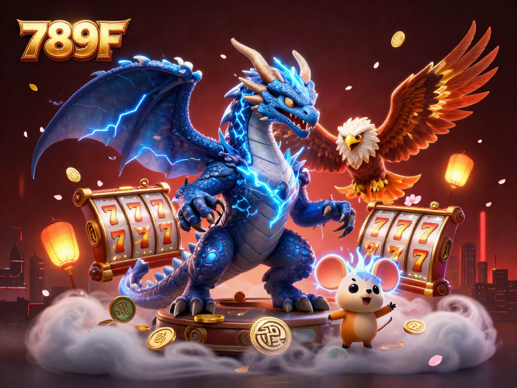 Experience thrilling gameplay with 789F, where dynamic slot reels and exciting elements create a captivating casino atmosphere.