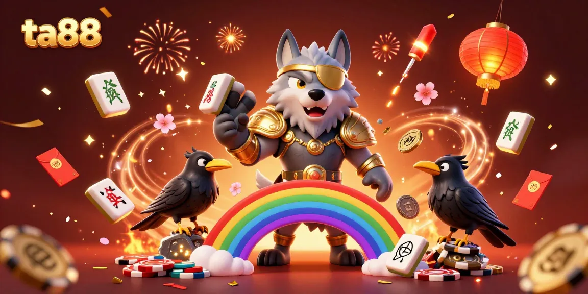 Engage with ta88’s vibrant casino experience featuring Odin and riches amidst celebration
