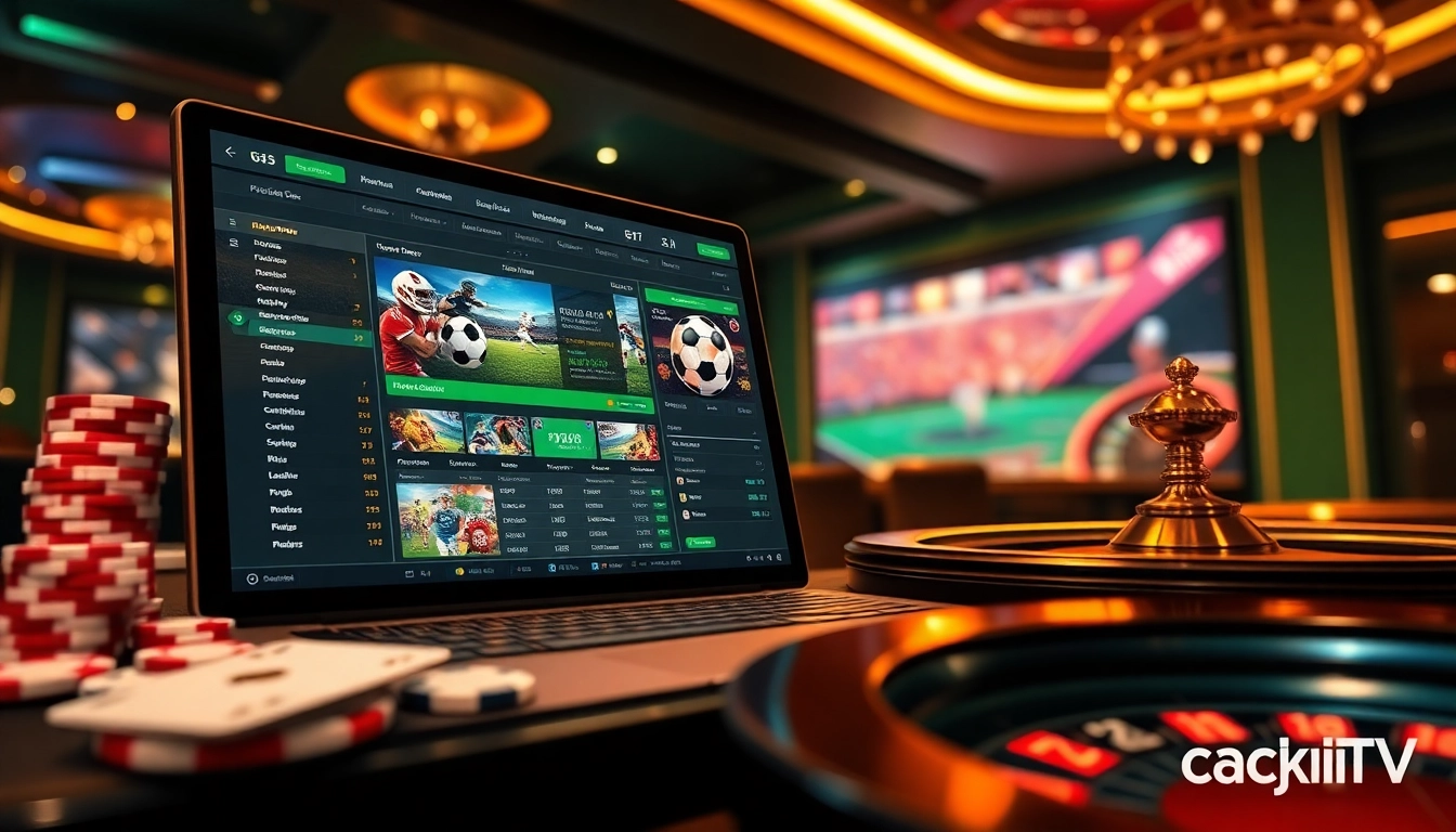 CakhiaTV offers an exciting online sports betting experience combined with luxurious casino elements.