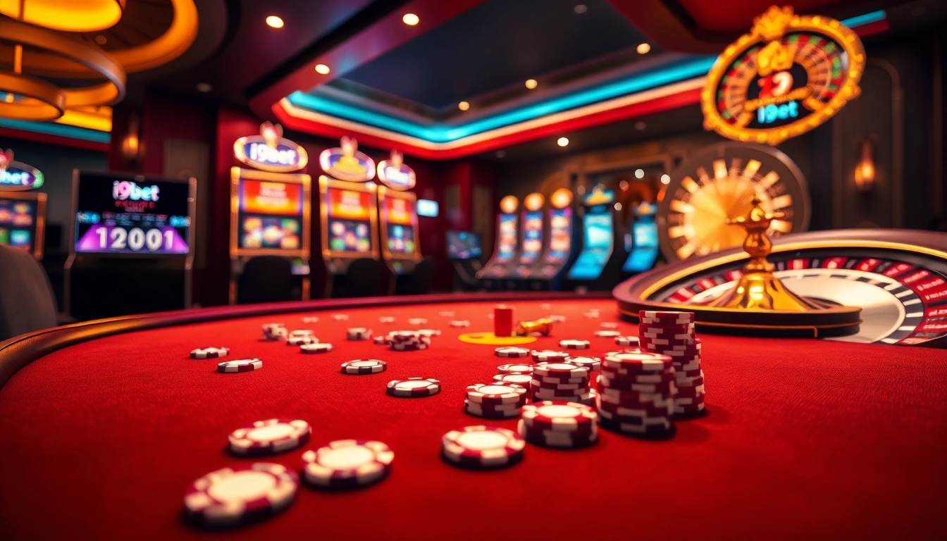 Engage with the vibrant atmosphere of luxury casinos while tải i9bet through mobile devices.